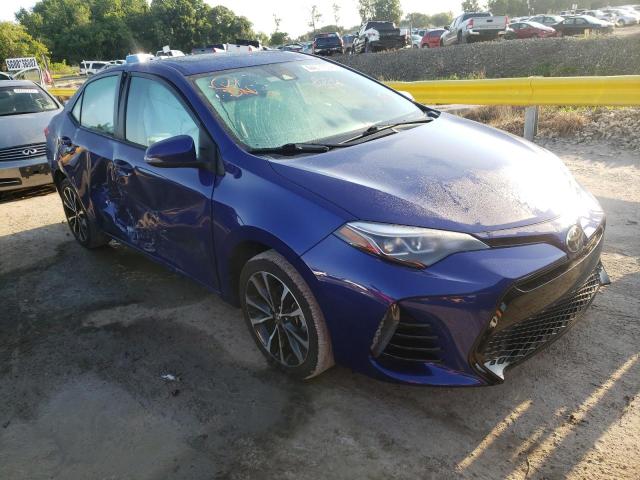 TOYOTA COROLLA L 2019 with VIN 5YFBURHE7KP857670 - Photo from auction