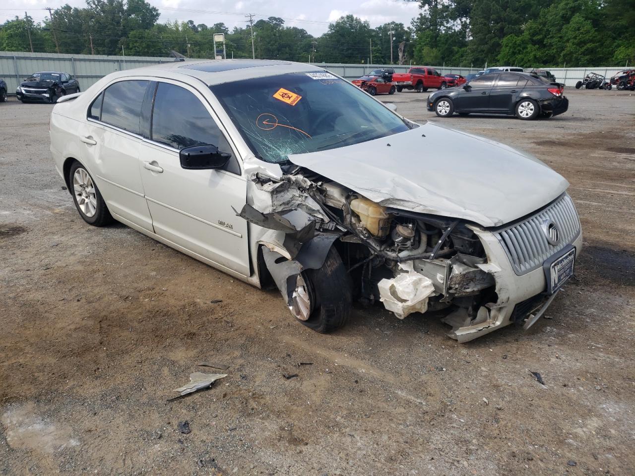 MERCURY MILAN 2008 with VIN 3MEHM07Z28R633346 - Photo from auction