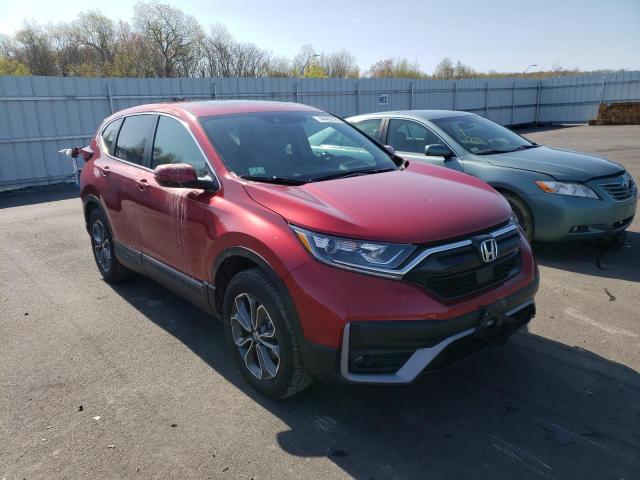 HONDA CR-V EX 2022 with VIN 7FARW2H54NE019052 - Photo from auction