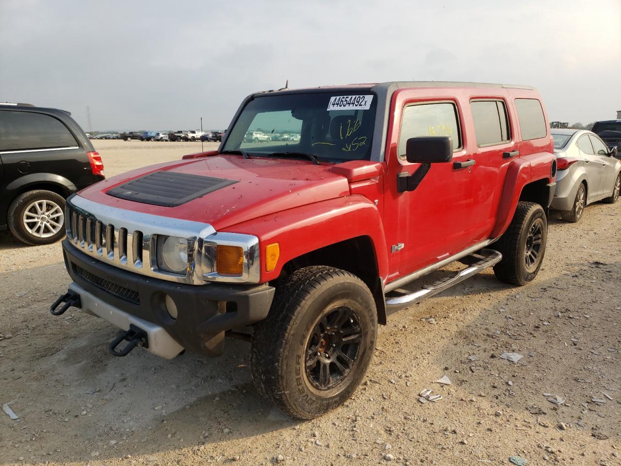 Photo 9 from auction – 2008 HUMMER H3 with VIN 5GTEN13E488199452