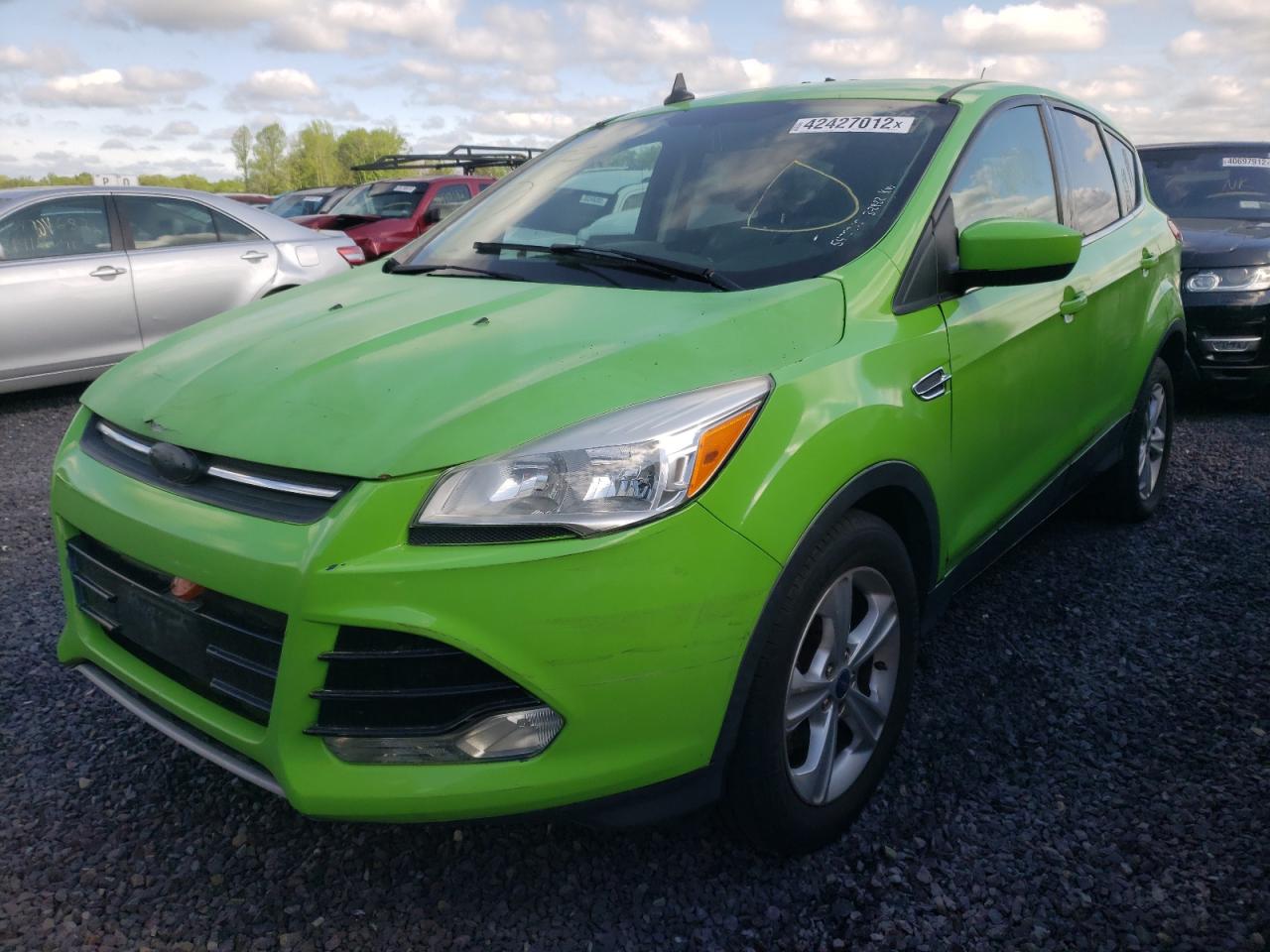 Photo 2 from auction – 2014 FORD ESCAPE SE with VIN 1FMCU0GX3EUD01376