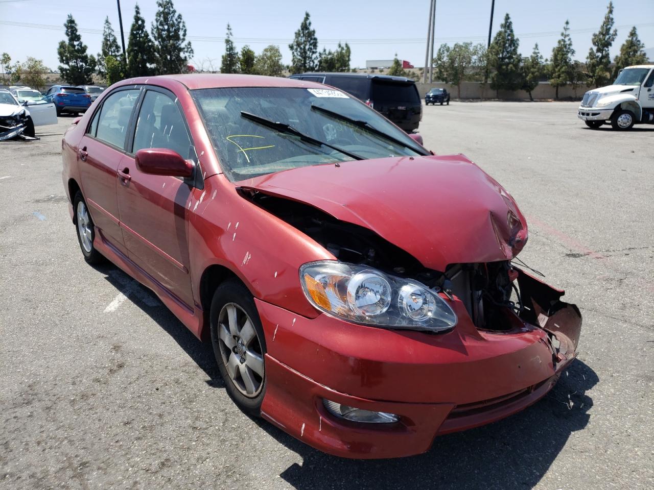 TOYOTA COROLLA CE 2007 with VIN 1NXBR32E37Z804039 - Photo from auction