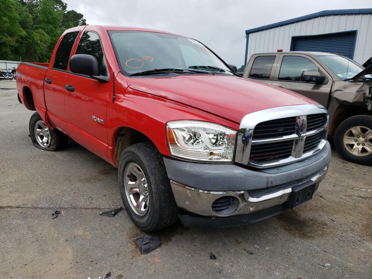 Photo 1 from auction – 2008 DODGE RAM 1500 S with VIN 1D7HA18N28S531017