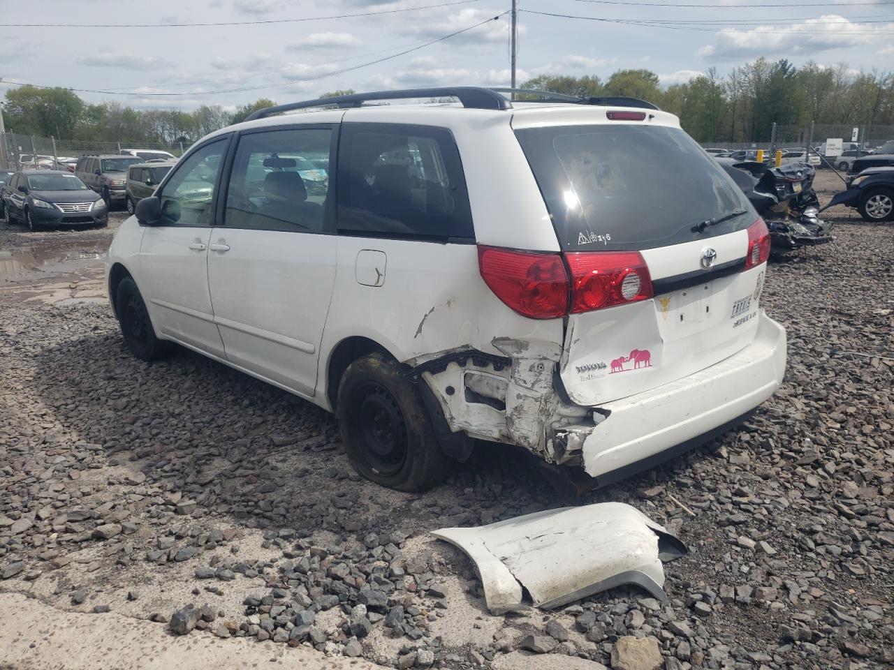 Photo 3 from auction – 2006 TOYOTA SIENNA CE with VIN 5TDZA23C76S481635