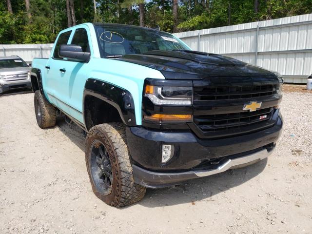 CHEVROLET SILVERADO 2018 with VIN 3GCUKREC7JG528893 - Photo from auction