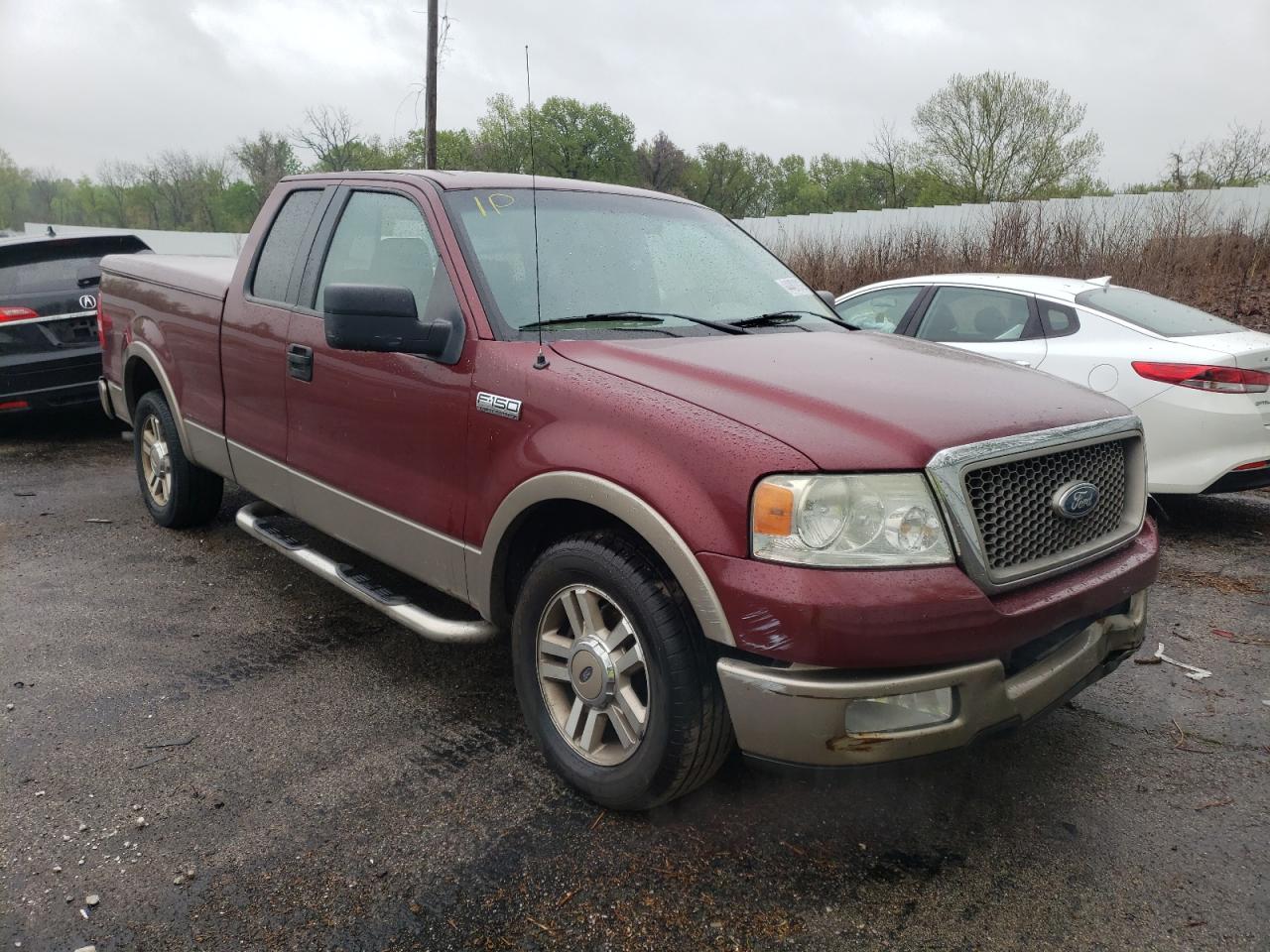 FORD F150 2005 with VIN 1FTPX12505NA13494 - Photo from auction