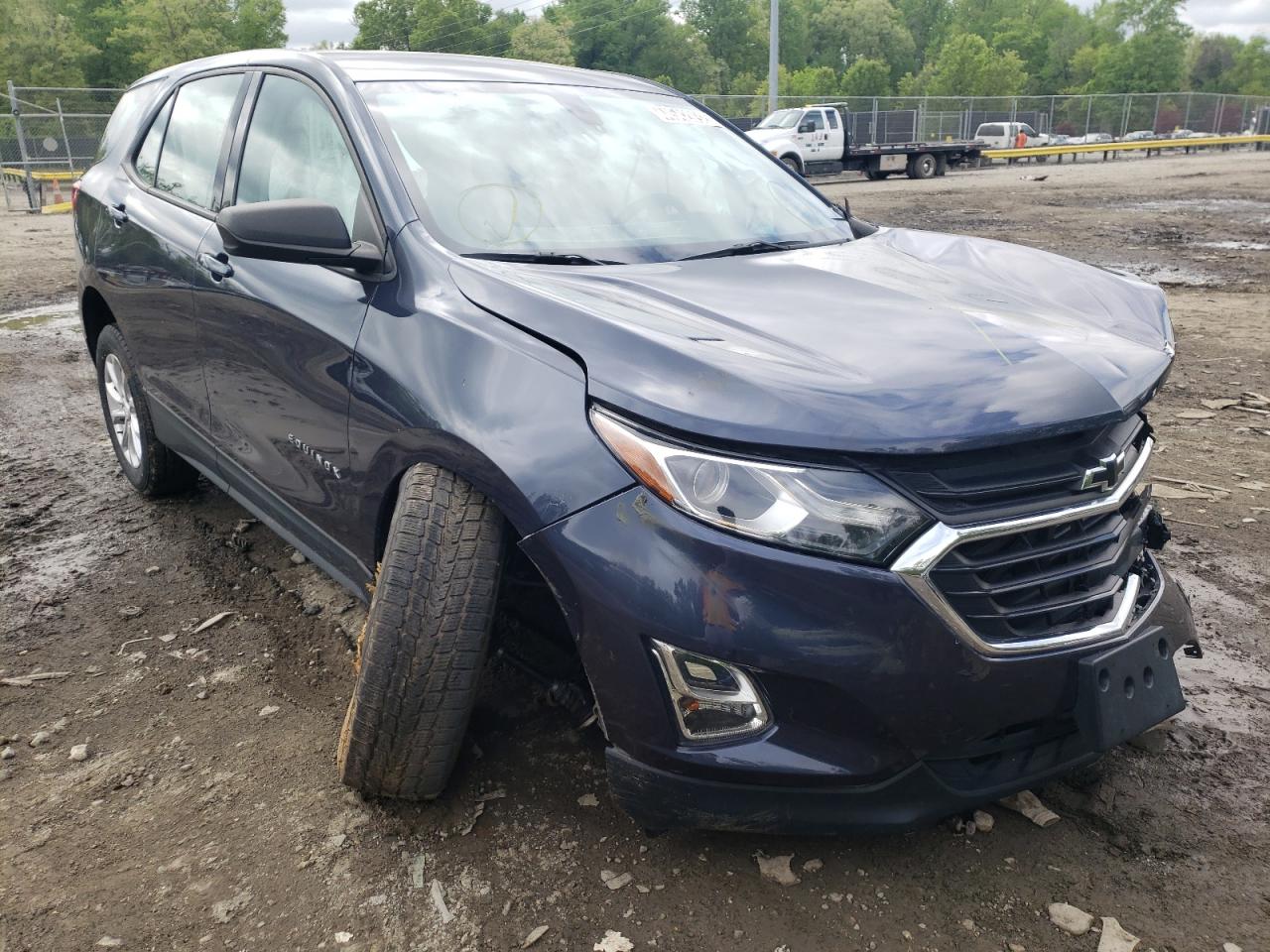 CHEVROLET EQUINOX LS 2018 with VIN 3GNAXREV8JS642203 - Photo from auction