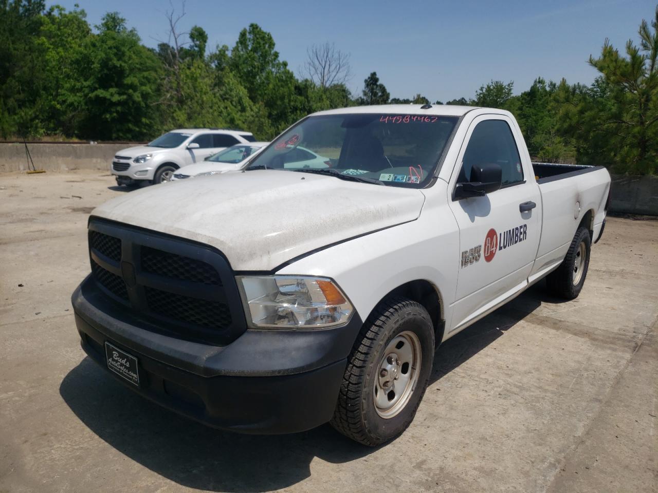 Photo 2 from auction – 2014 RAM 1500 ST with VIN 3C6JR6DG8EG222994