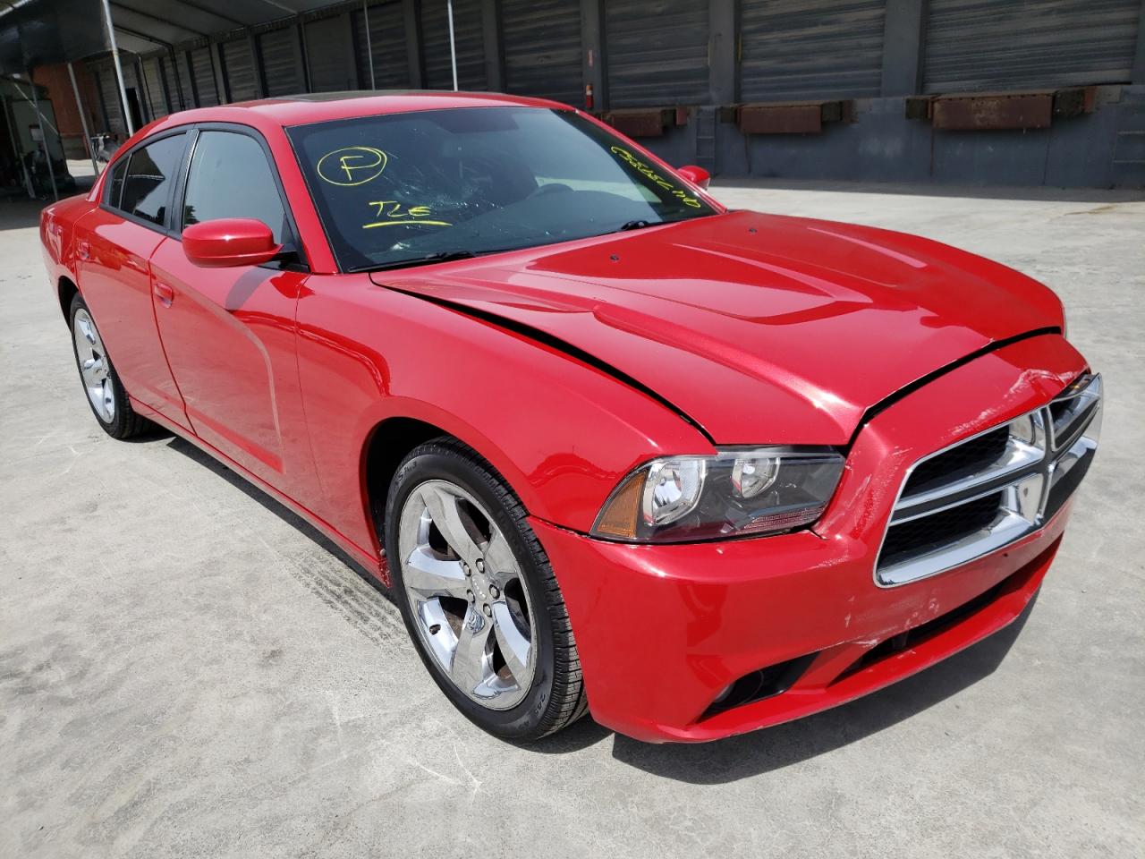 DODGE CHARGER SX 2012 with VIN 2C3CDXHG4CH182897 - Photo from auction