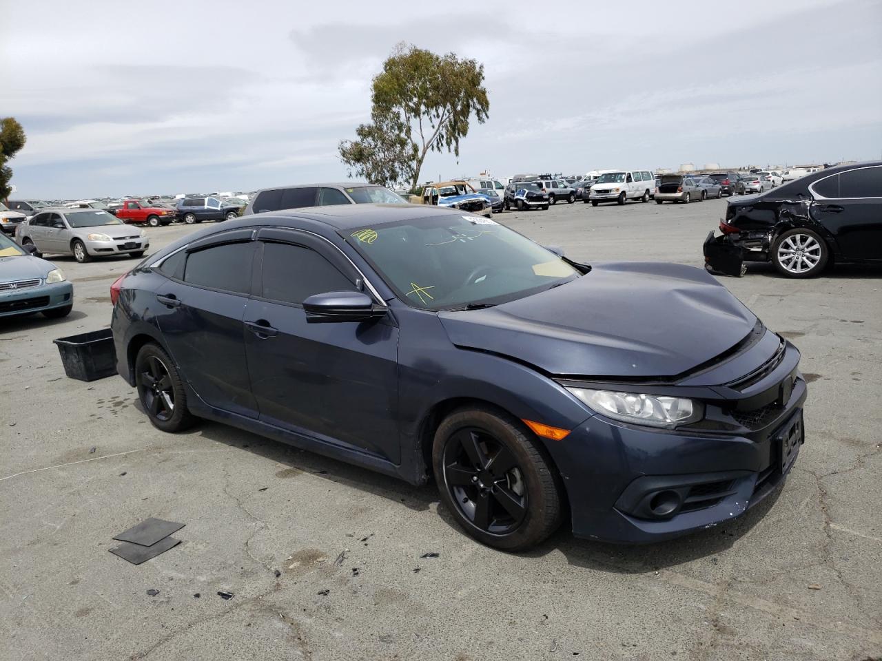 HONDA CIVIC EX 2016 with VIN 19XFC1F37GE206801 - Photo from auction