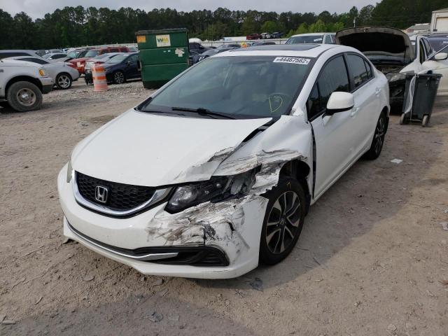 Photo 2 from auction – 2013 HONDA CIVIC EX with VIN 19XFB2F89DE021584