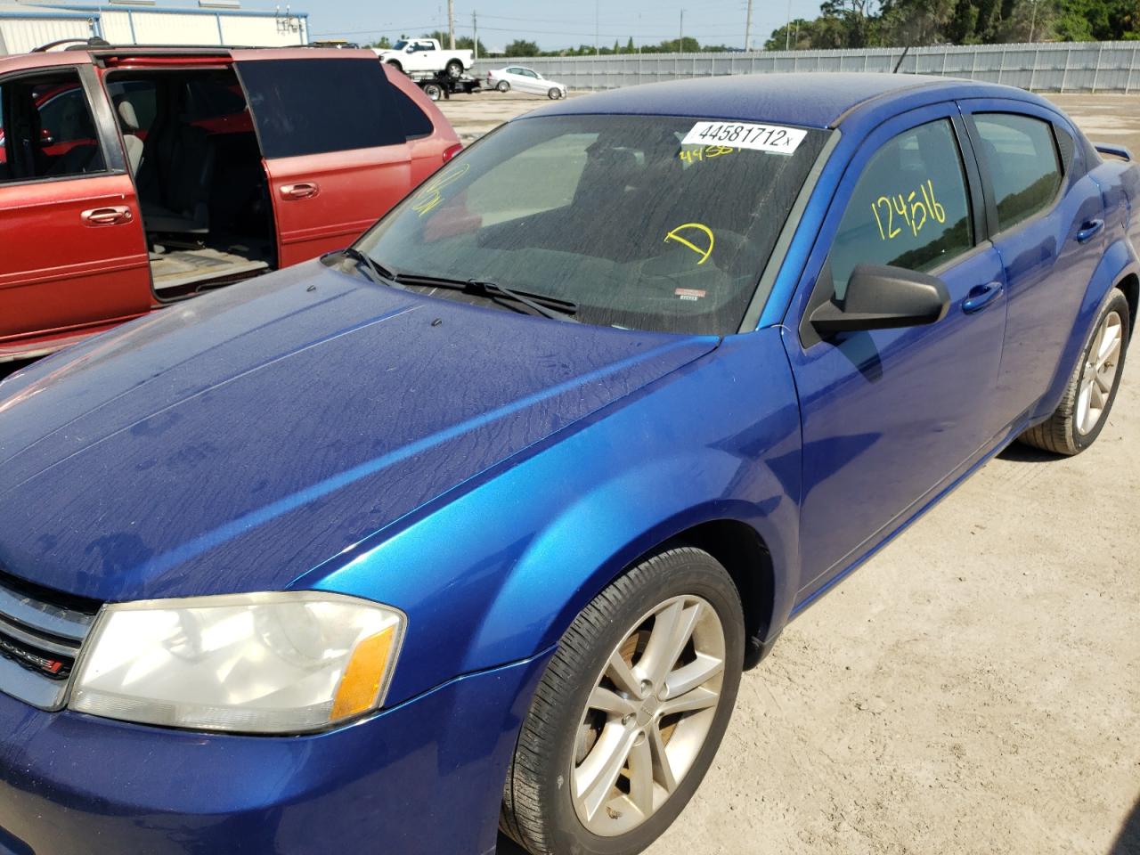 Photo 9 from auction – 2012 DODGE AVENGER SE with VIN 1C3CDZAG9CN314159