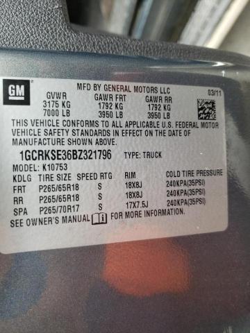 Photo 10 from auction – 2011 CHEVROLET SILVERADO with VIN 1GCRKSE36BZ321796