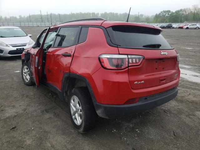 Photo 3 from auction – 2018 JEEP COMPASS SP with VIN 3C4NJDAB5JT116261