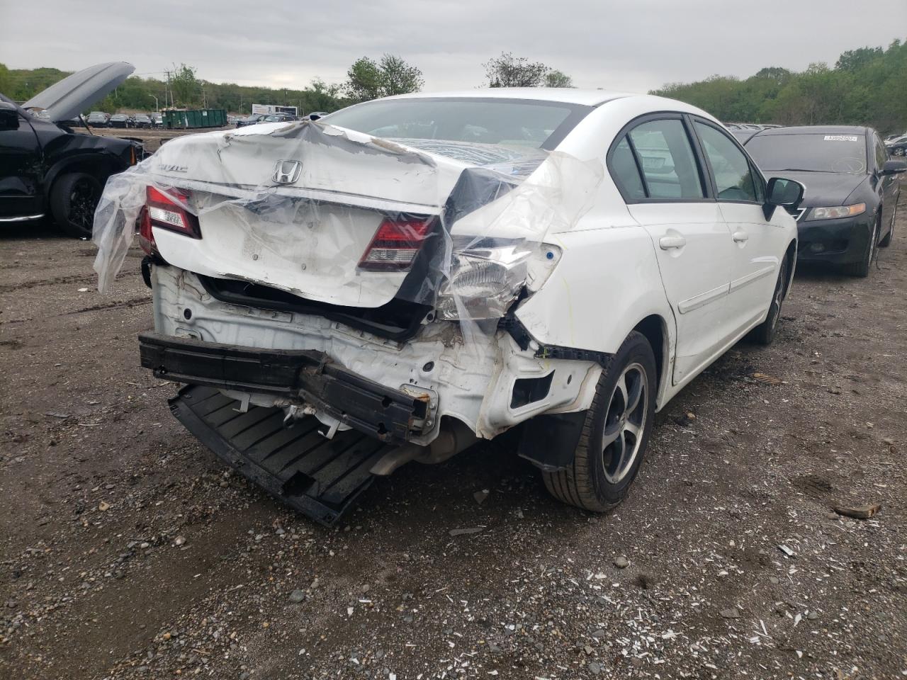 Photo 4 from auction – 2015 HONDA CIVIC SE with VIN 19XFB2F70FE040583