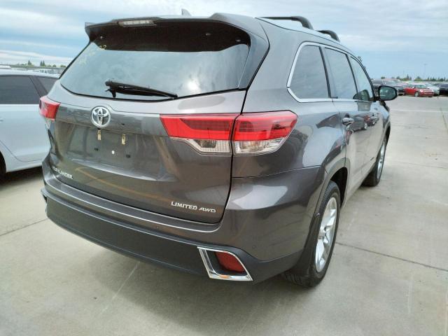 Photo 4 from auction – 2017 TOYOTA HIGHLANDER with VIN 5TDDZRFH5HS402792