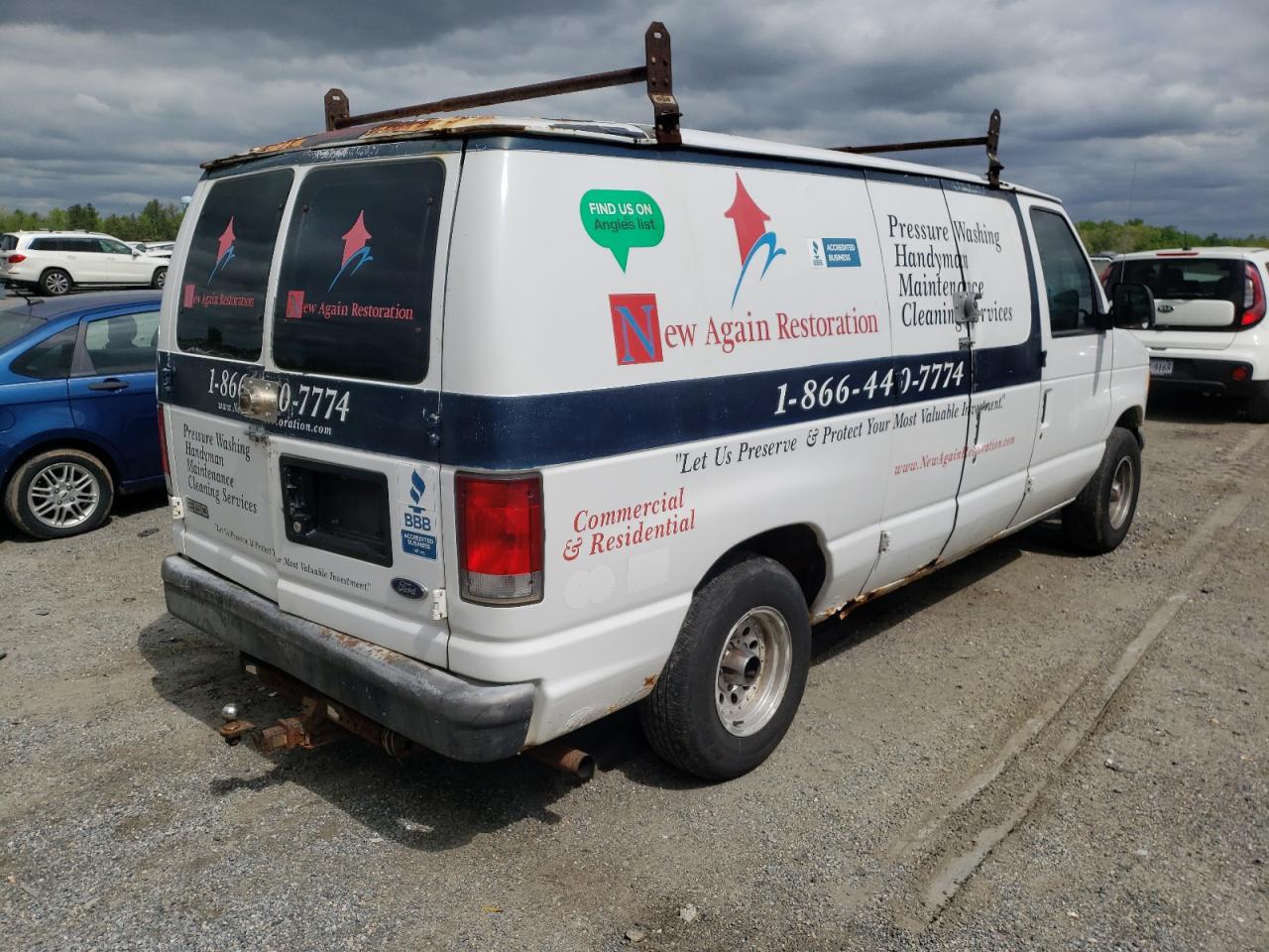 Photo 4 from auction – 1999 FORD ECONOLINE with VIN 1FTRE1422XHB54909