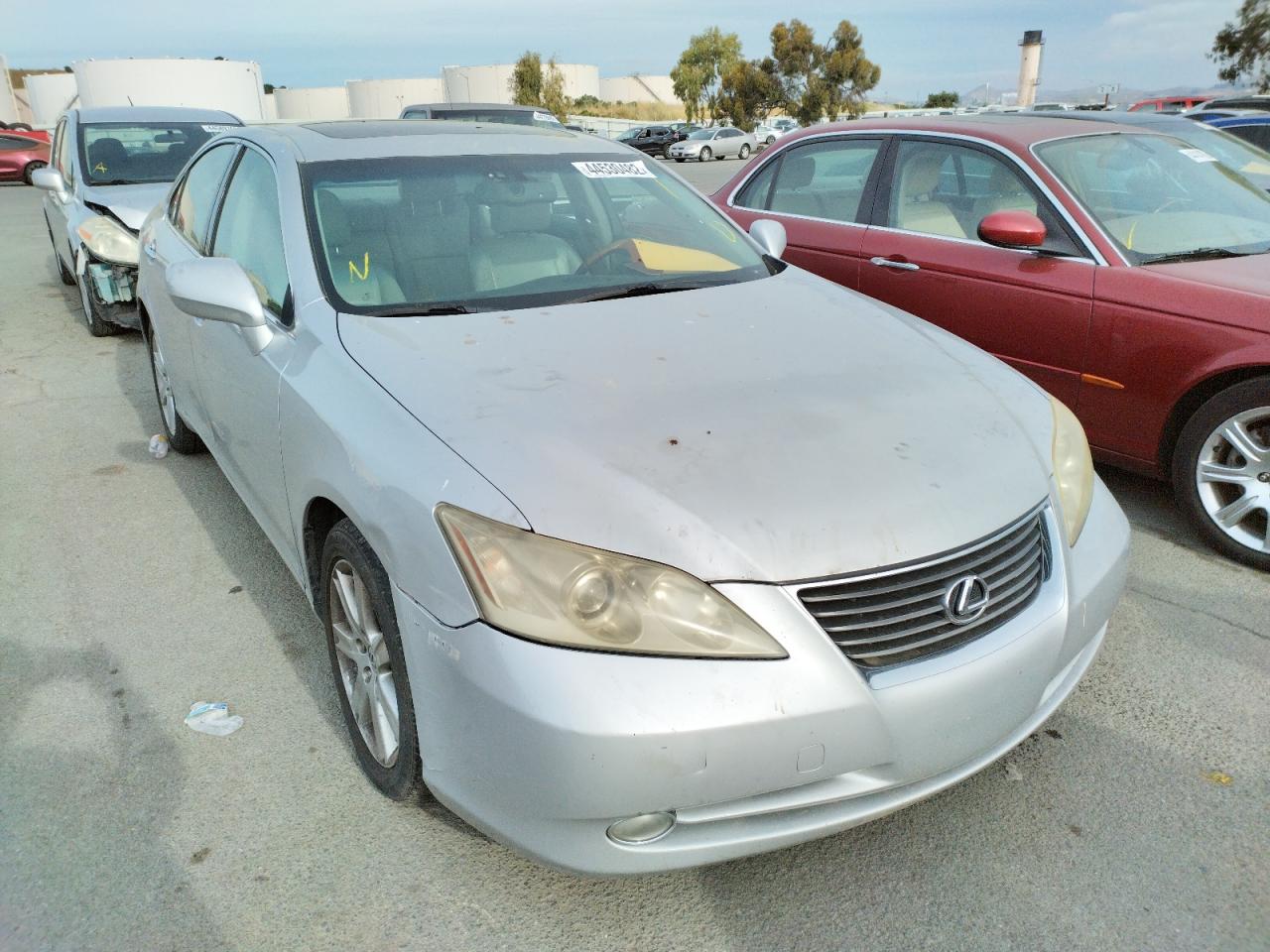 LEXUS ES 350 2007 with VIN JTHBJ46G272019812 - Photo from auction