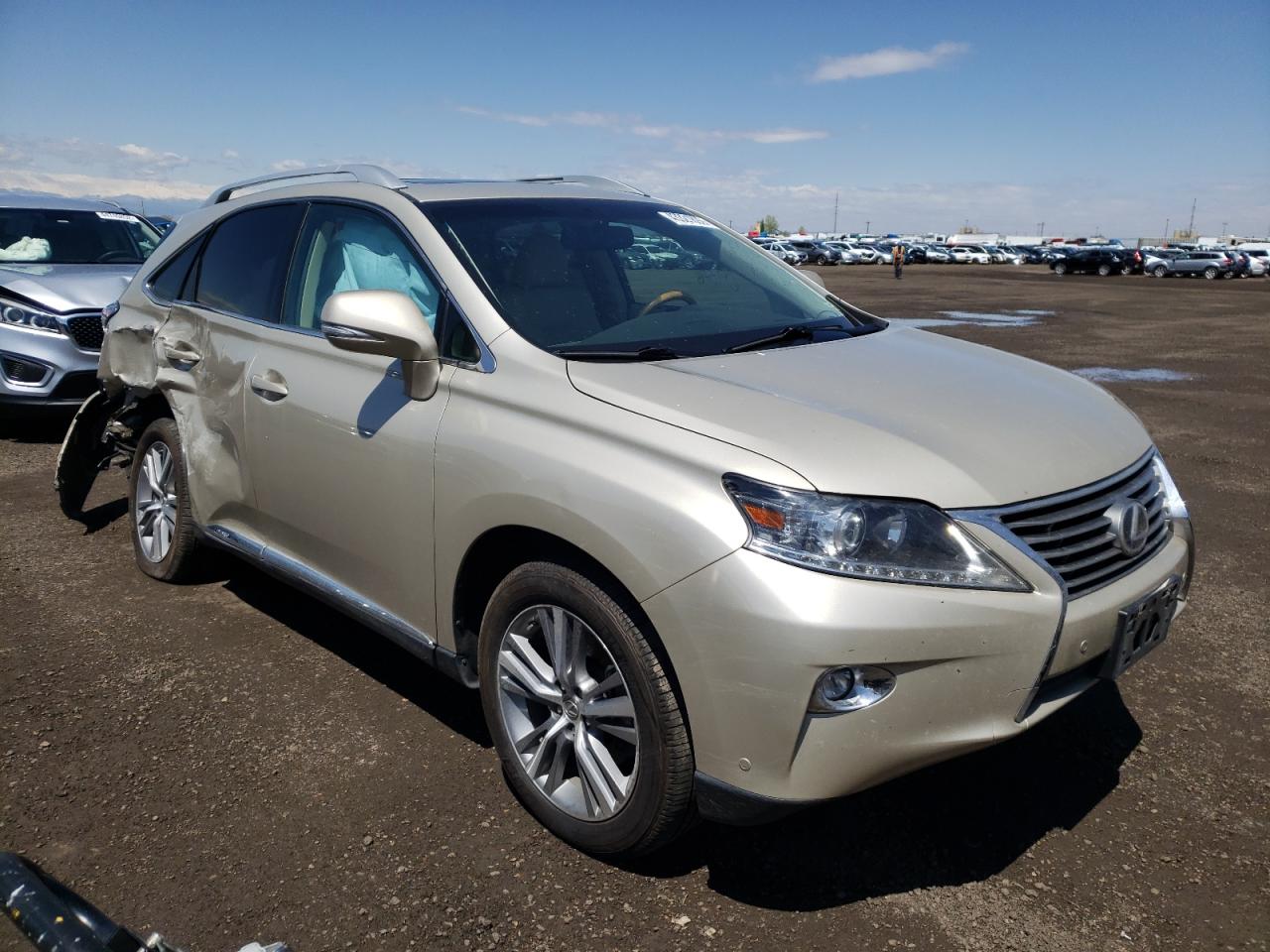 LEXUS RX 450H 2015 with VIN 2T2BC1BA7FC010501 - Photo from auction