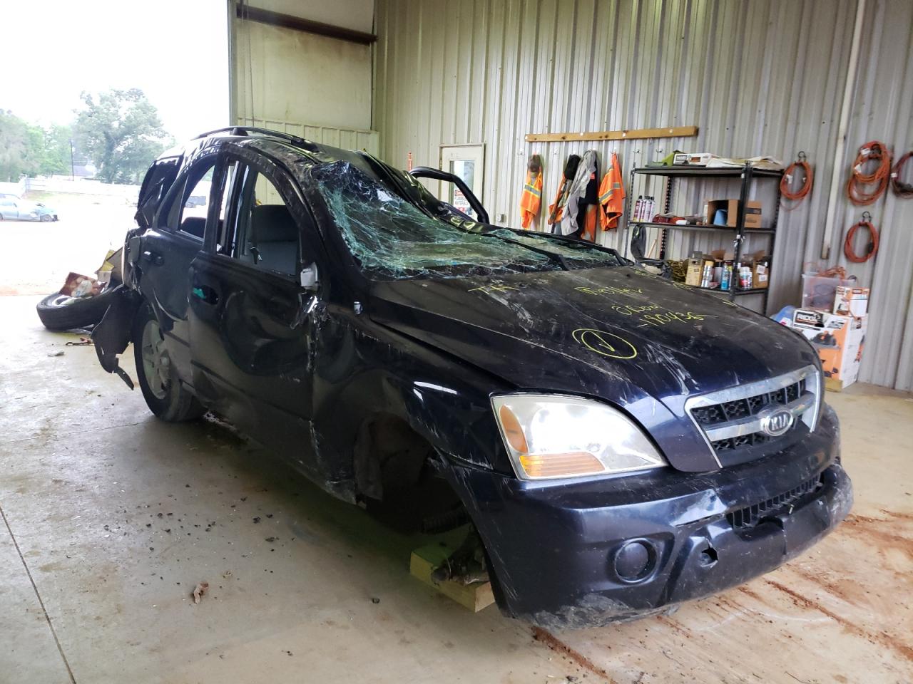 KIA SORENTO LX 2009 with VIN KNDJD735795878078 - Photo from auction