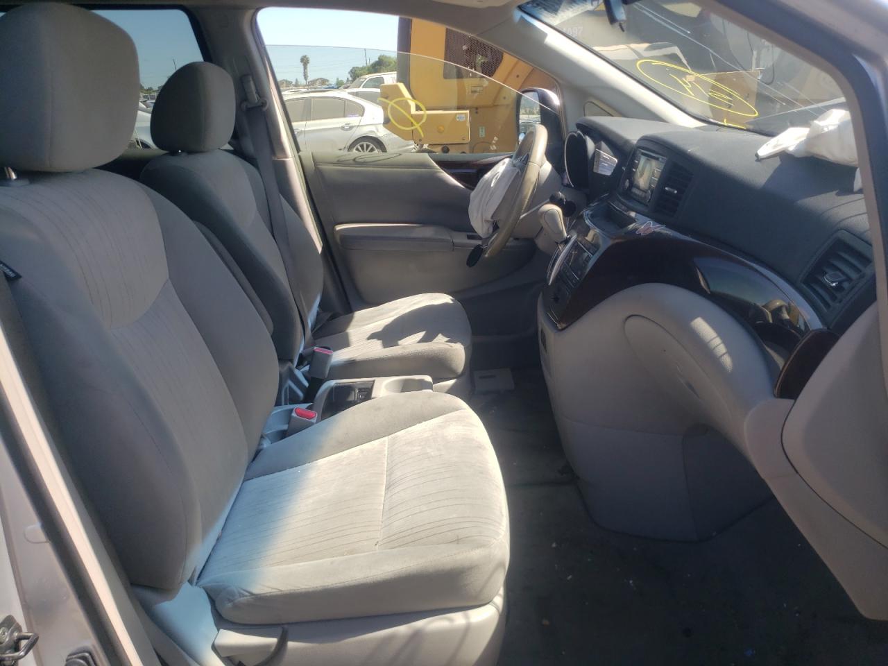 Photo 5 from auction – 2013 NISSAN QUEST S with VIN JN8AE2KP1D9068275
