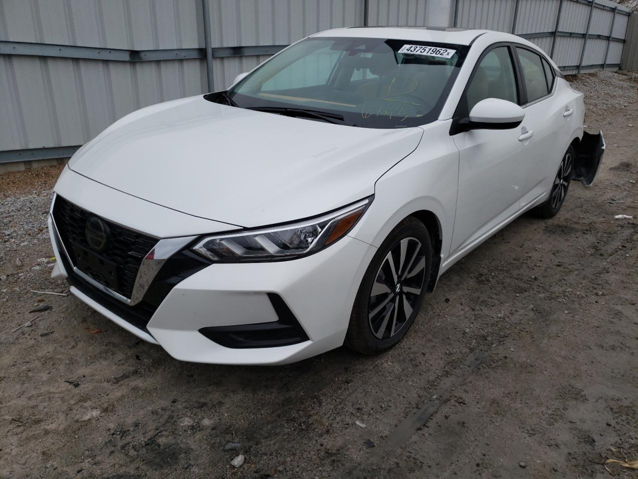 Photo 2 from auction – 2022 NISSAN SENTRA with VIN 3N1AB8CV7NY246743