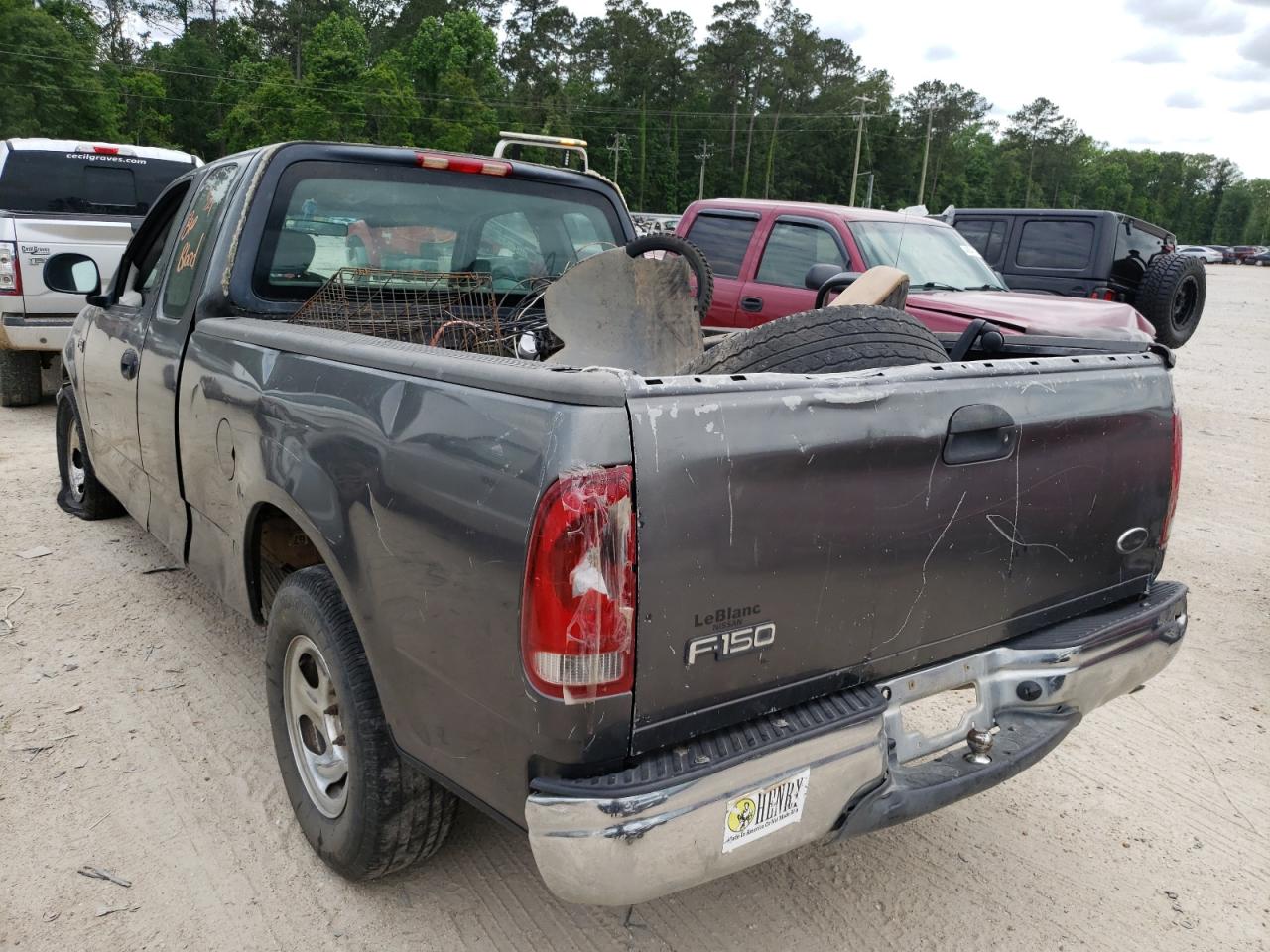 Photo 3 from auction – 2003 FORD F150 with VIN 1FTRX17283NB59887