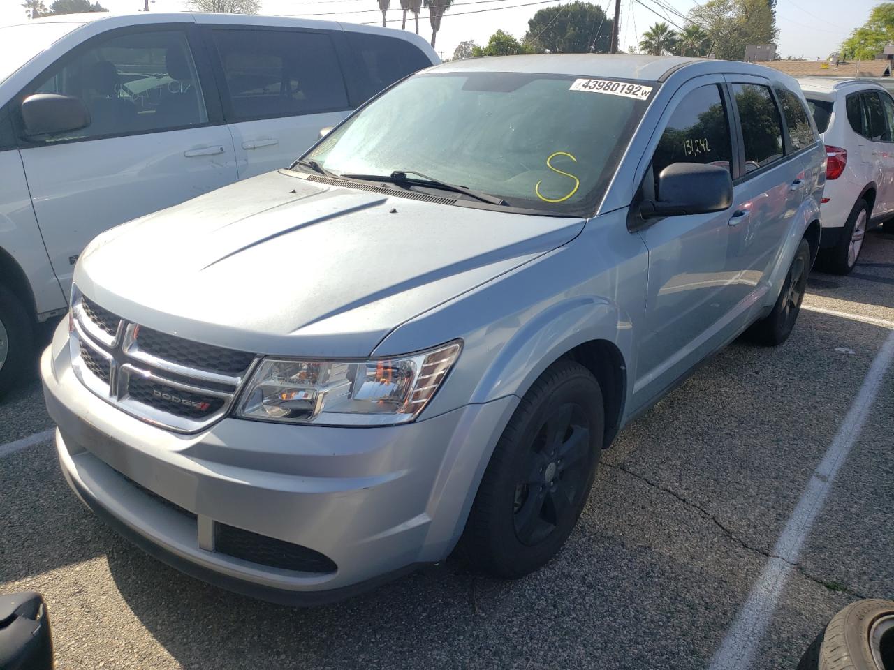 Photo 2 from auction – 2013 DODGE JOURNEY SE with VIN 3C4PDCAB2DT623861