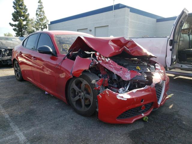 ALFA ROMEO GIULIA 2017 with VIN ZARFAEBN2H7555893 - Photo from auction