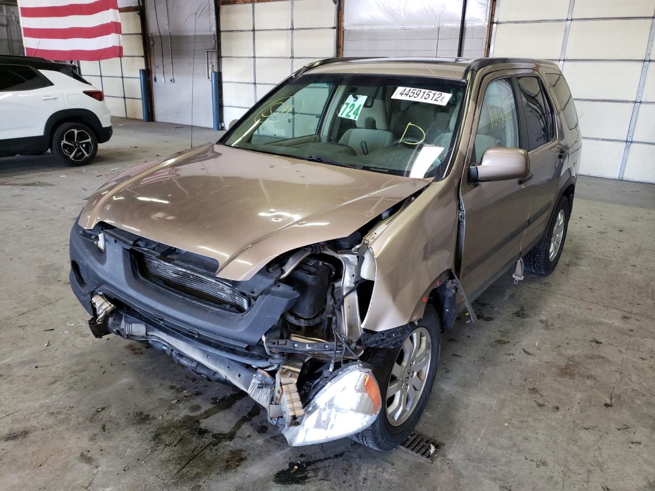 Photo 2 from auction – 2005 HONDA CR-V EX with VIN SHSRD78835U314998