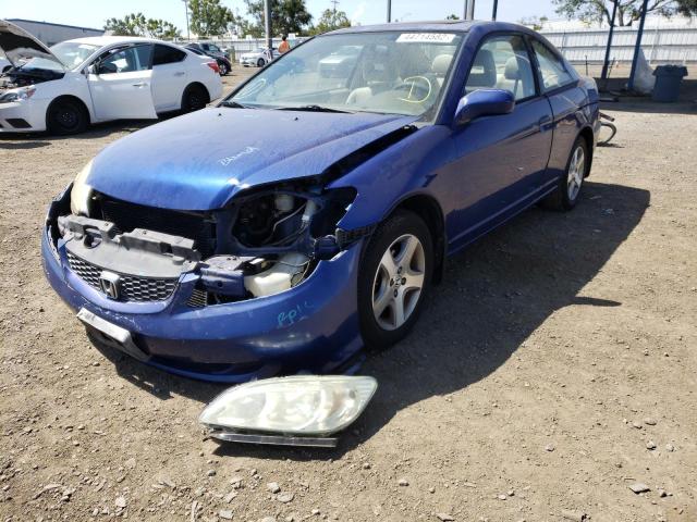 Photo 2 from auction – 2004 HONDA CIVIC EX with VIN 1HGEM22944L048284