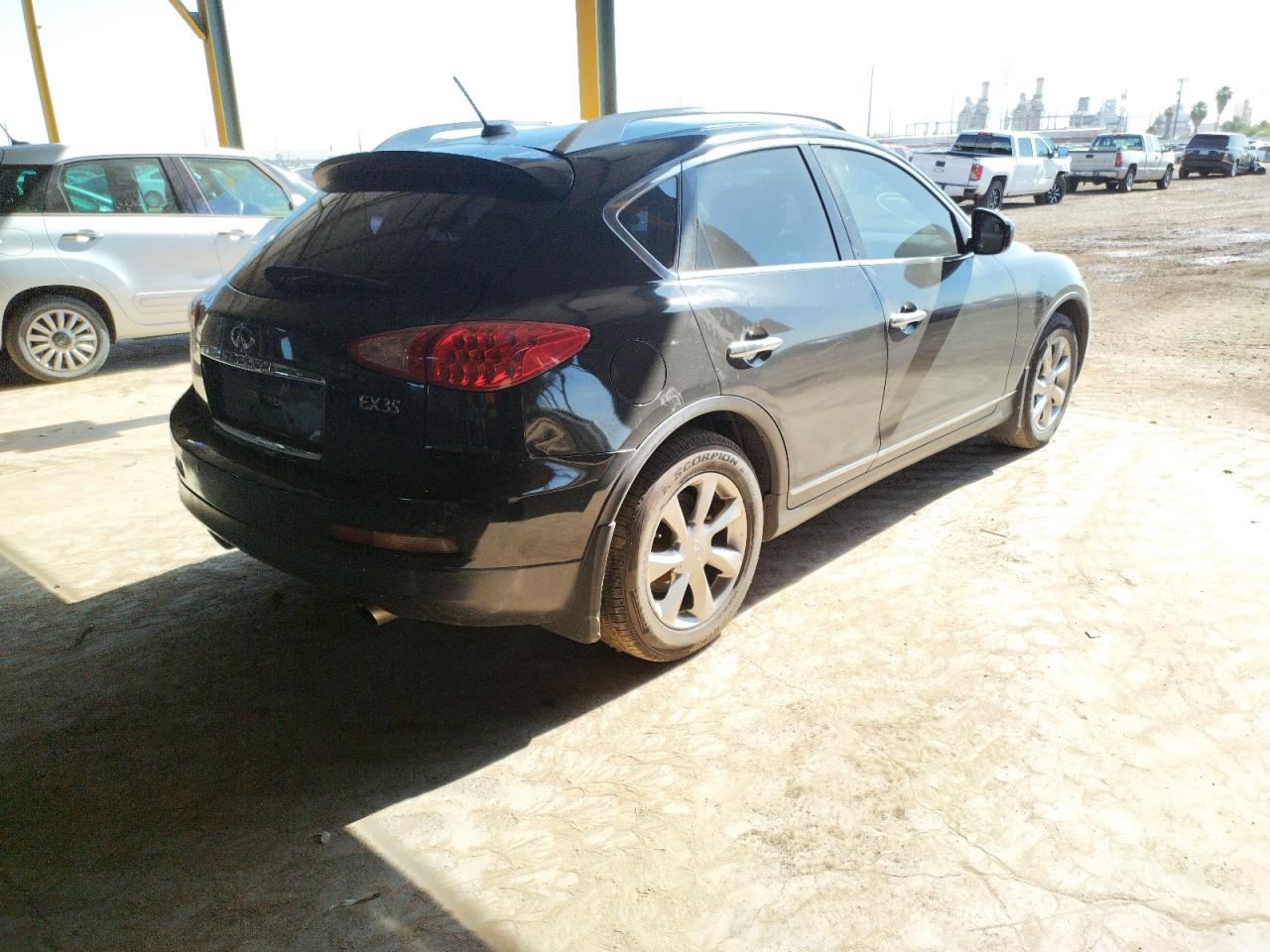 Photo 4 from auction – 2008 INFINITI EX35 BASE with VIN JNKAJ09E68M303173