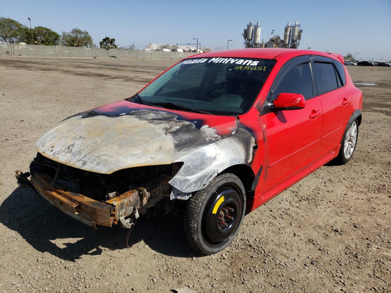 Photo 2 from auction – 2008 MAZDA SPEED 3 with VIN JM1BK34L781818503