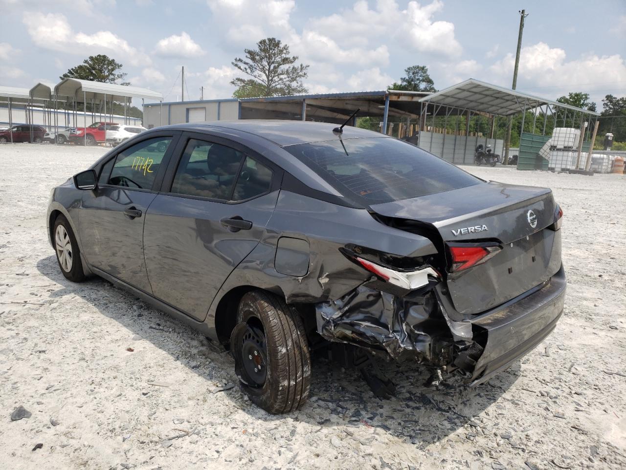 Photo 3 from auction – 2021 NISSAN VERSA S with VIN 3N1CN8DV9ML807129
