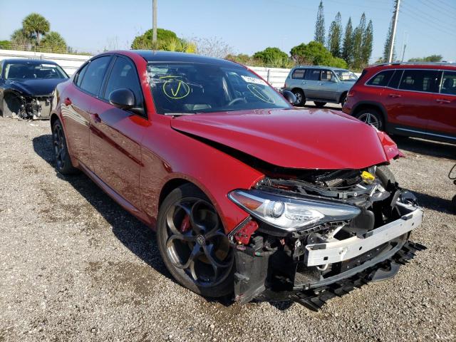 ALFA ROMEO GIULIA TI 2017 with VIN ZARFAECNXH7533395 - Photo from auction
