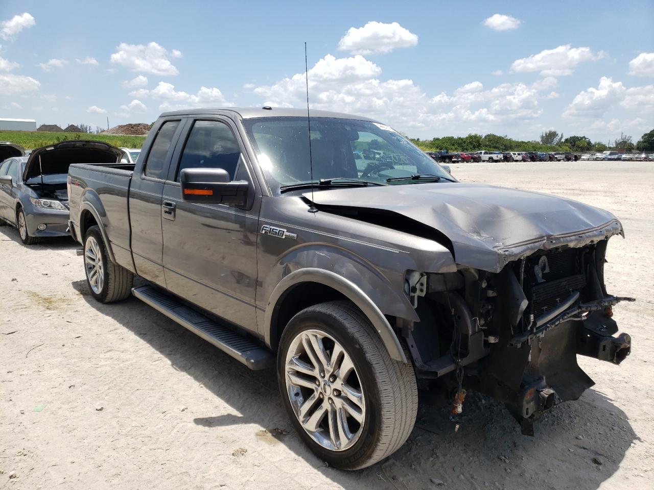 FORD F150 SUPER 2010 with VIN 1FTFX1CV6AKE02646 - Photo from auction