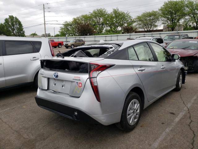 Photo 4 from auction – 2017 TOYOTA PRIUS with VIN JTDKBRFU3H3031092