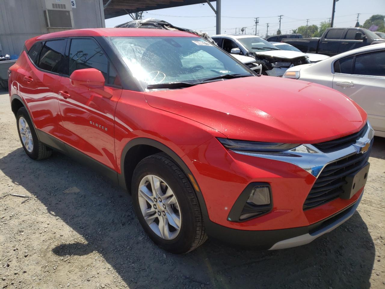 Photo 1 from auction – 2022 CHEVROLET BLAZER 2LT with VIN 3GNKBCR41NS134422