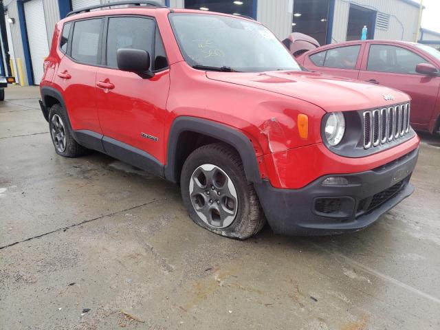 JEEP RENEGADE S 2017 with VIN ZACCJAAB7HPE81256 - Photo from auction