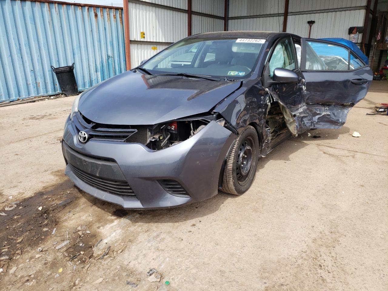 Photo 2 from auction – 2014 TOYOTA COROLLA L with VIN 2T1BURHE0EC102493