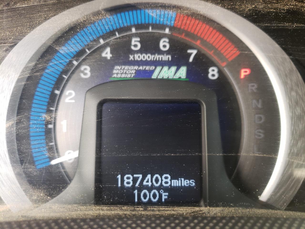 Photo 8 from auction – 2010 HONDA INSIGHT LX with VIN JHMZE2H52AS021764