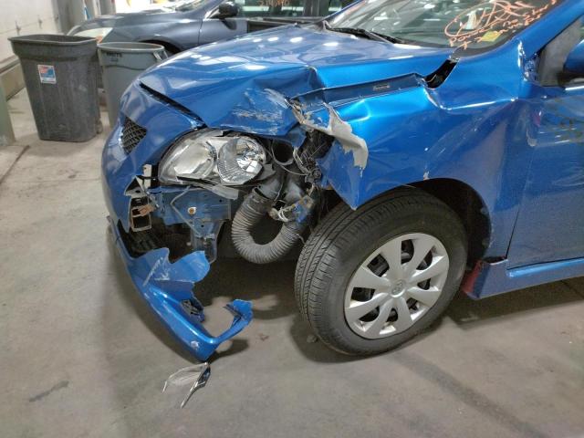 Photo 9 from auction – 2009 TOYOTA COROLLA BA with VIN 2T1BU40E59C166260