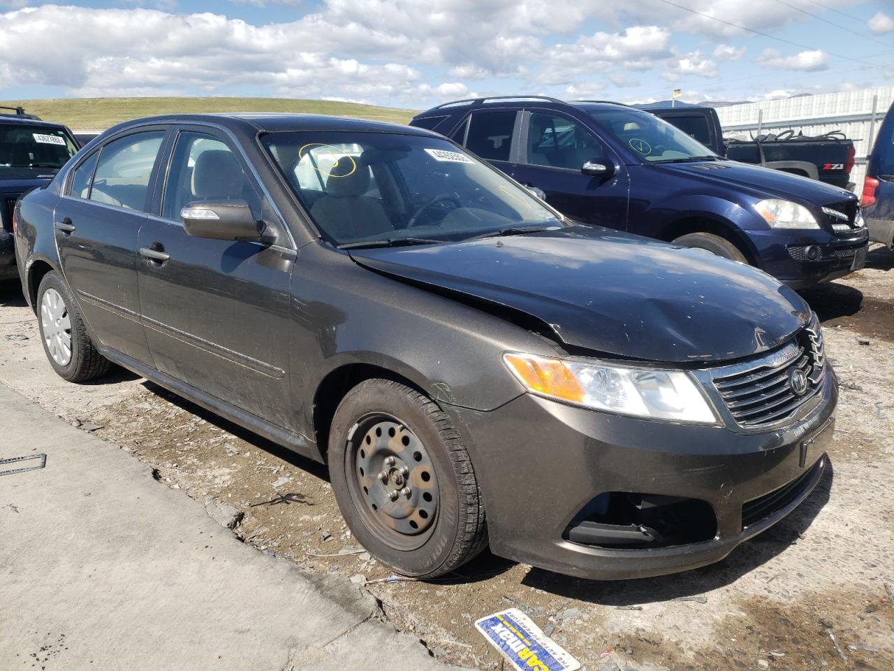KIA OPTIMA LX 2009 with VIN KNAGE228695323934 - Photo from auction