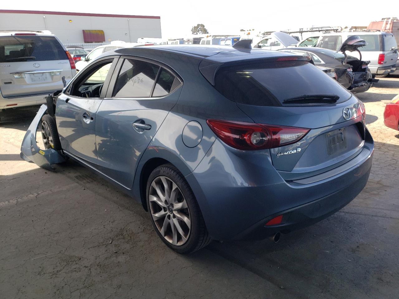 Photo 3 from auction – 2014 MAZDA 3 TOURING with VIN JM1BM1L30E1117023