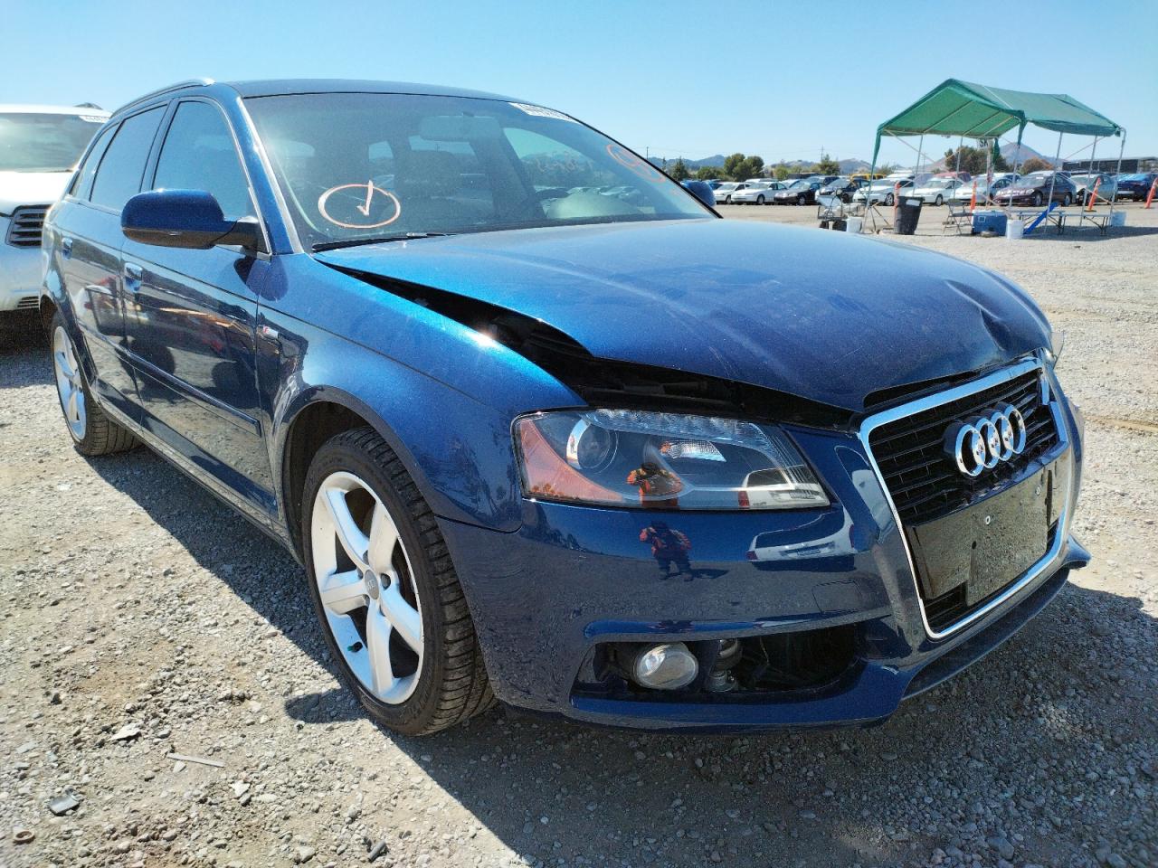 AUDI A3 PREMIUM 2012 with VIN WAUKEAFM6CA120858 - Photo from auction