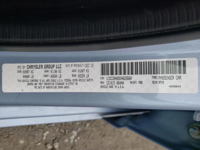 Photo 10 from auction – 2013 CHRYSLER 200 LX with VIN 1C3CCBAB9DN622660