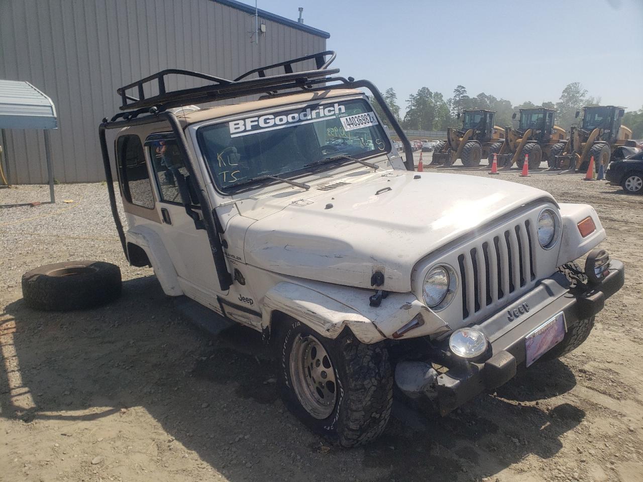 JEEP WRANGLER / 1999 with VIN 1J4FY49S3XP435279 - Photo from auction