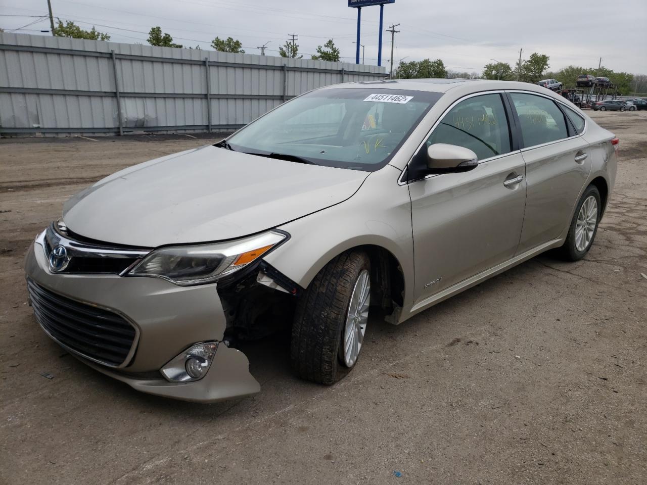 Photo 2 from auction – 2013 TOYOTA AVALON HYB with VIN 4T1BD1EB5DU011387