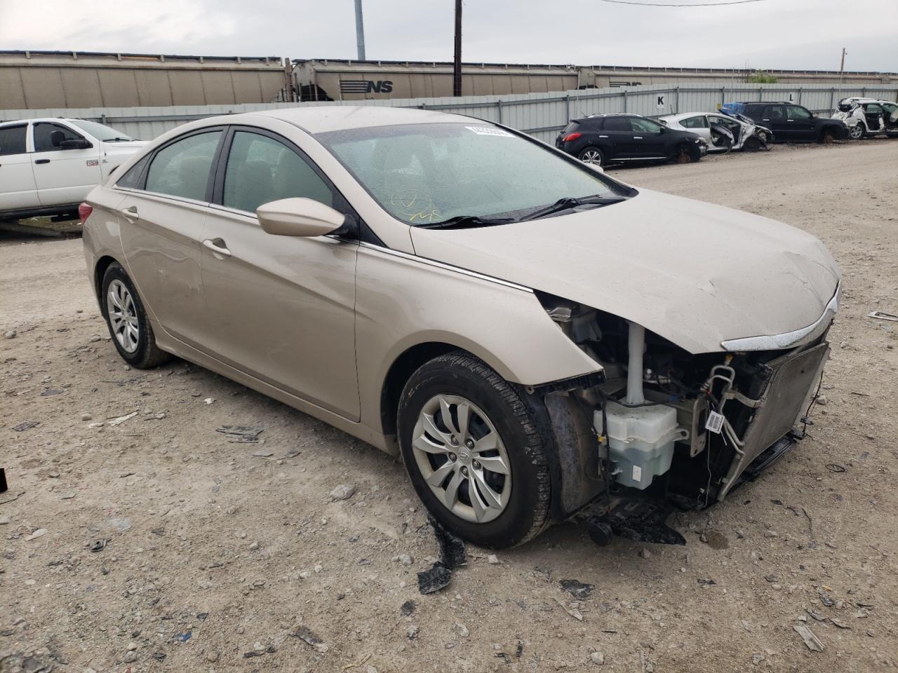 Photo 1 from auction – 2012 HYUNDAI SONATA GLS with VIN 5NPEB4AC6CH328465