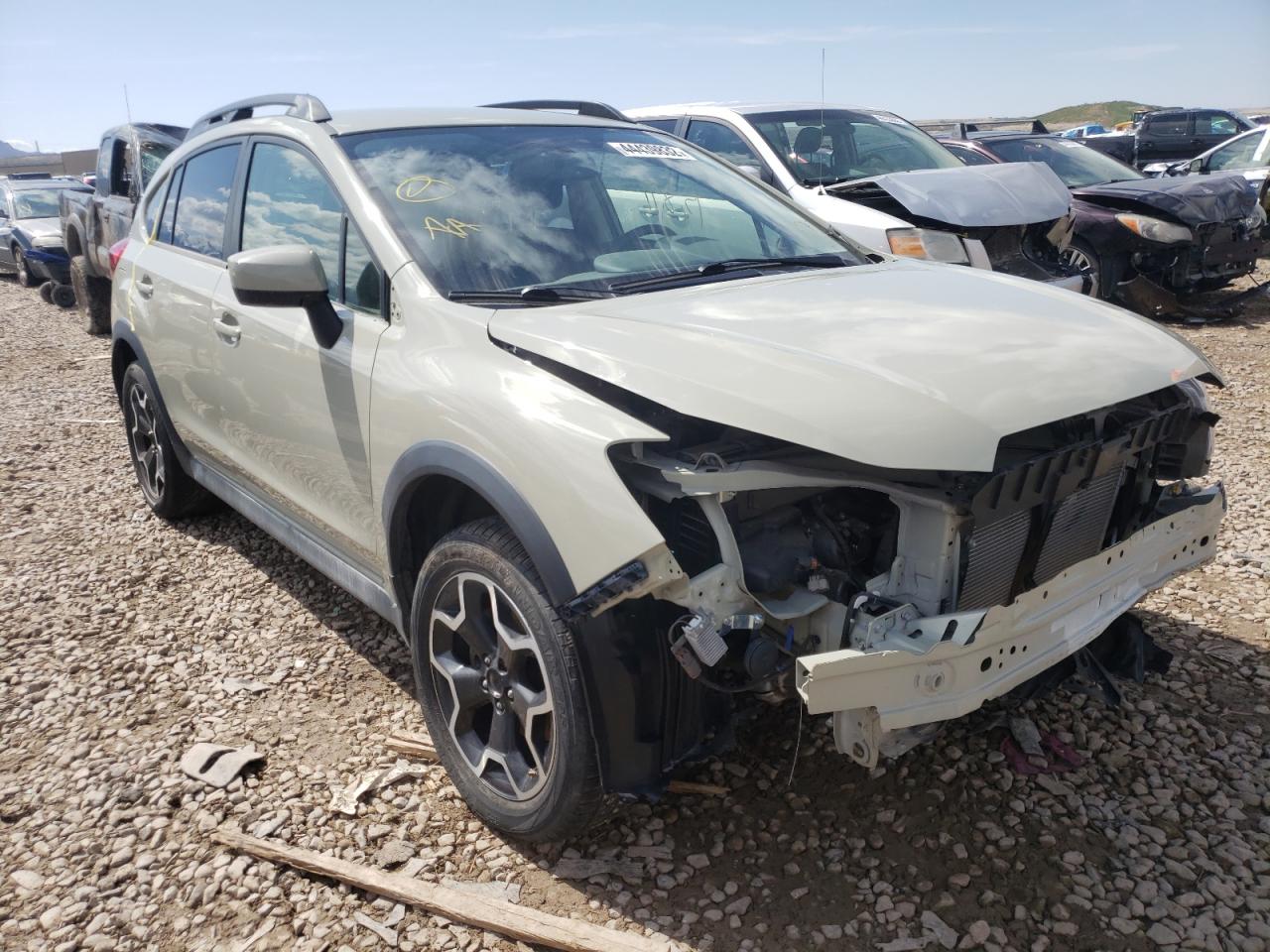 SUBARU XV CROSSTR 2015 with VIN JF2GPACC7F8320787 - Photo from auction